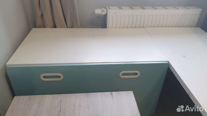 Столик с ящиком икея (скамья)