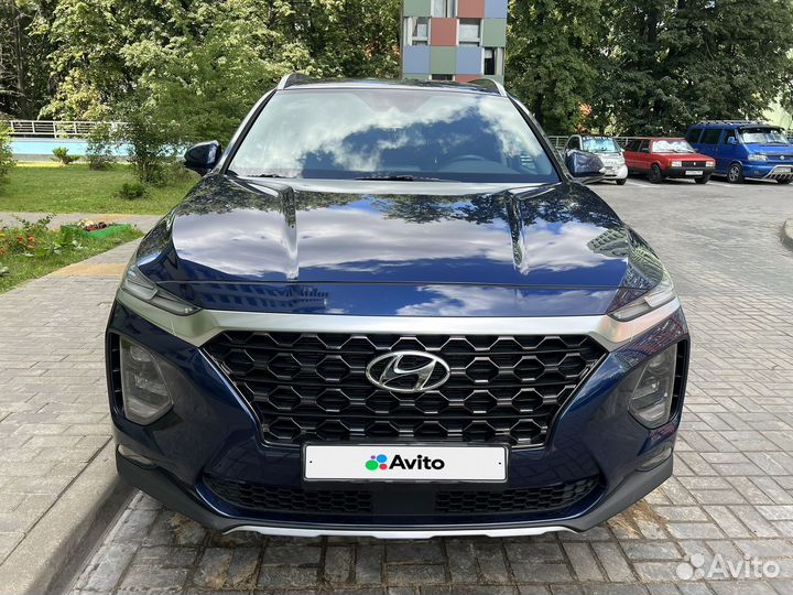 Hyundai Santa Fe 2.4 AT, 2018, 84 000 км