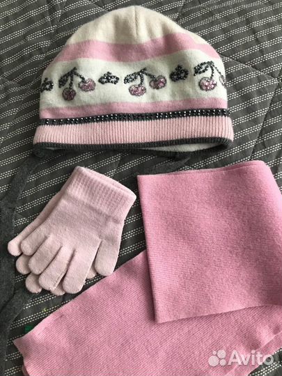 Шапки/перчатки 2-3г