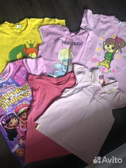 Детская одежда для девочек пакетом 98 104