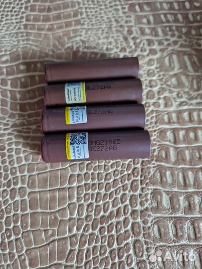 Аккумуляторы Li-Ion 18650 4шт