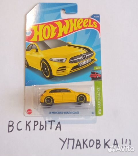 Hot wheels 19 mercedes-benz a-class