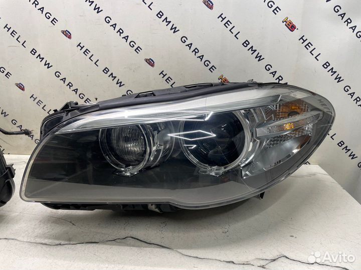 Передние фары Рест адаптив Bmw F10 F11 LCI