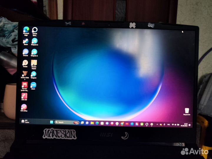 Игровой ноутбук msi katana