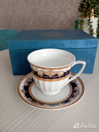 Набор чашек фарфоровый, 2 шт