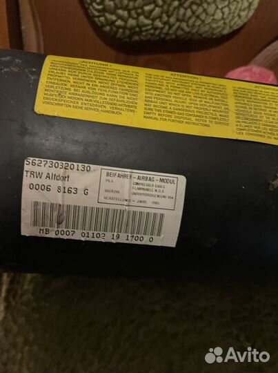 Подушка безопасности Mercedes-Benz