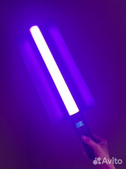 Видеосвет RGB Light Stick со шторками