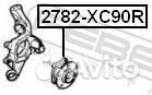 2782-XC90R к-кт подшипника ступ.зад. Volvo XC9