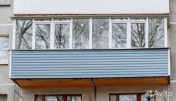 Остекление балкона, лоджии