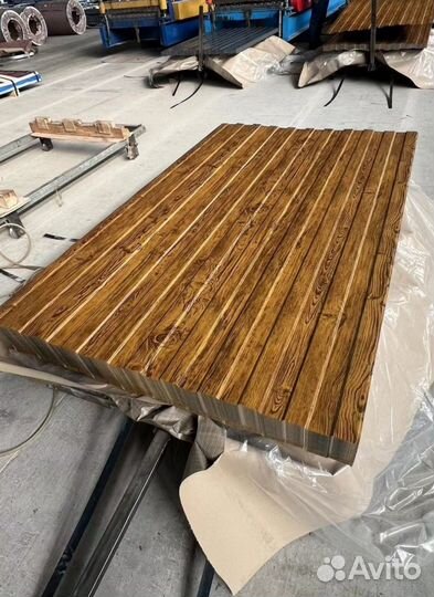 Профлист под дерево эконом