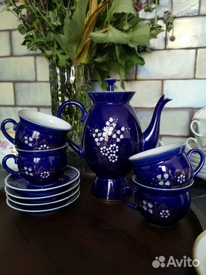 Сервиз кофейный Бронницкий ландыши