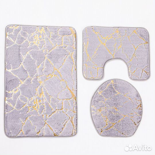 Коврики для ванной и туалета