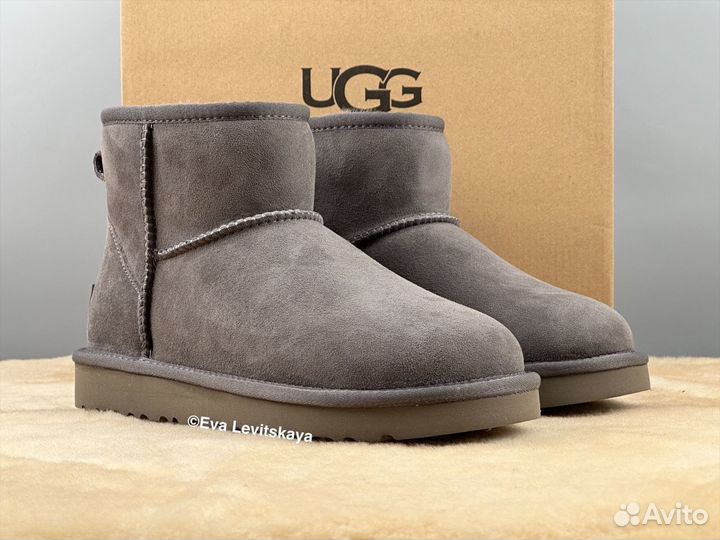 Угги женские Ugg Classic Mini II Grey