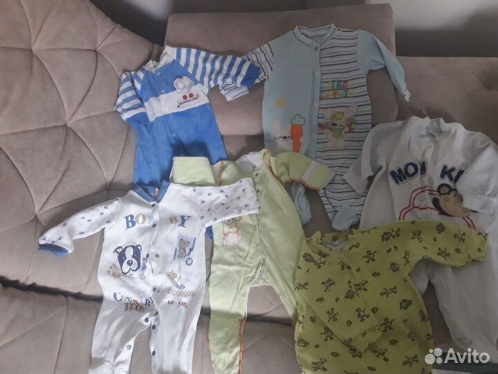 Вещи пакетом от 0-3мес
