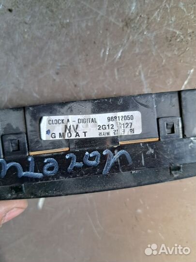 Часы chevrolet Lacetti