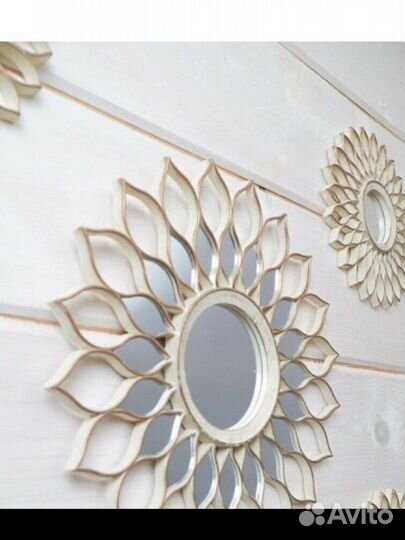 Зеркало солнце декор интерьер