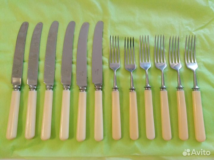 Вилки и ножи из нержавеющей стали СССР