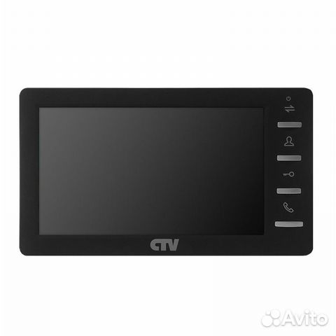 Видеодомофон CTV-M1701 Plus (B) (Черный)