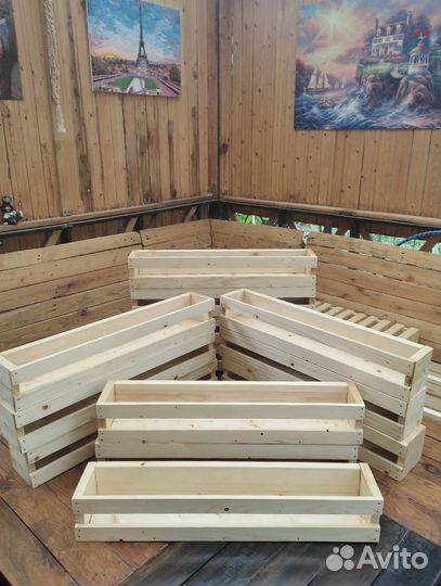 Ящик деревянный