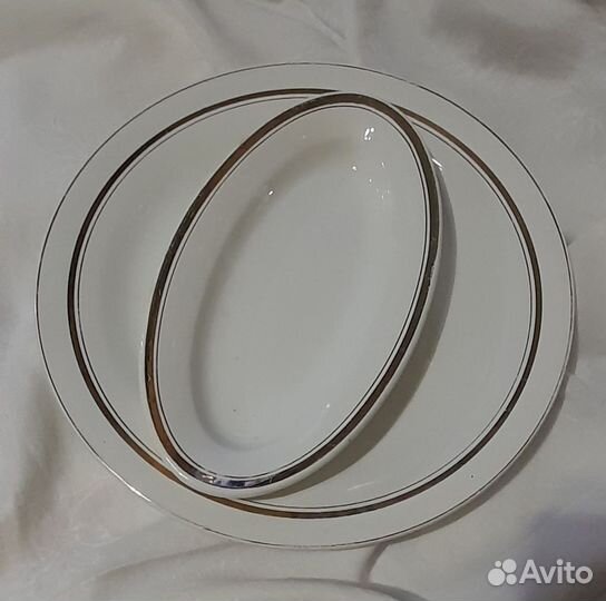 Большое блюдо и малое Зик СССР, одним лотом