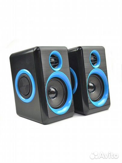 Активная акустич. система 2.0 FT-165 Black-blue