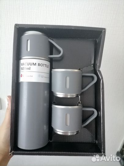 Термос набор новый 0,5 л