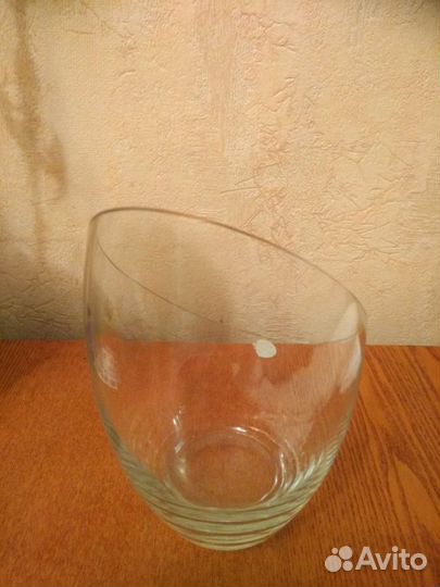 Ваза для цветов или конфет,стекло