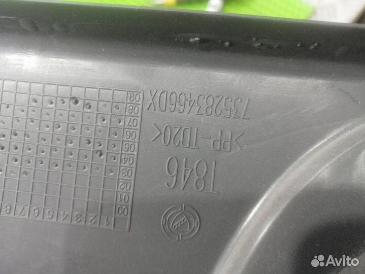 Обшивка двери передняя правая Fiat Albea 2002