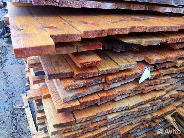 Качесвенная доска лиственница 50х150х6000мм,гост и