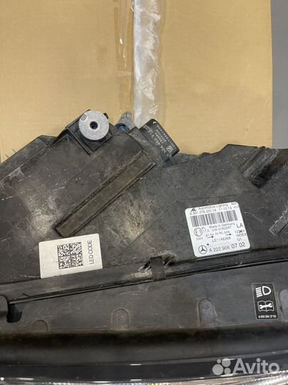 Комплект фар на Mercedes S-class w222