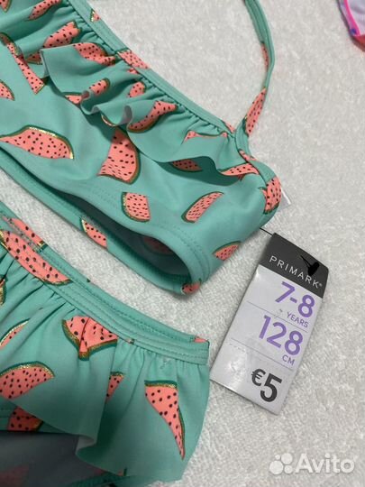 Новые 7-8 лет купальники фирменные
