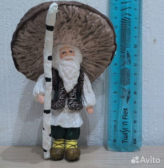 Ватные елочные игрушки