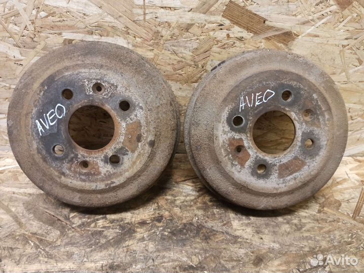 Барабаны тормозные Chevrolet Aveo T250