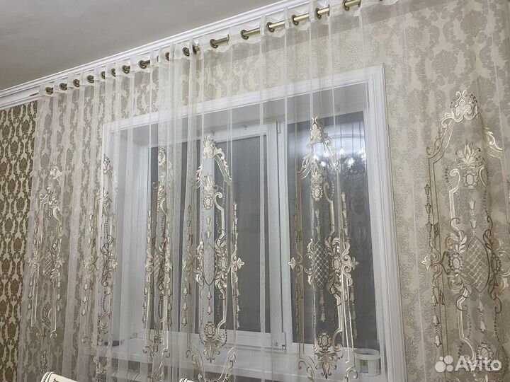 Тюль чуть больше пяти метров