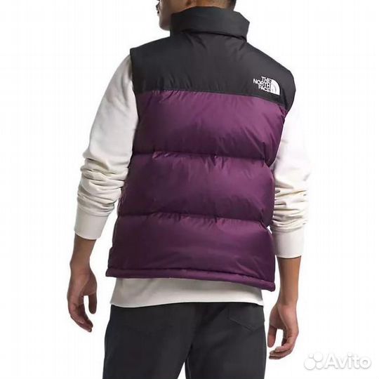 THE north face Vest Men Blackcurrant Purple (XS)(86)