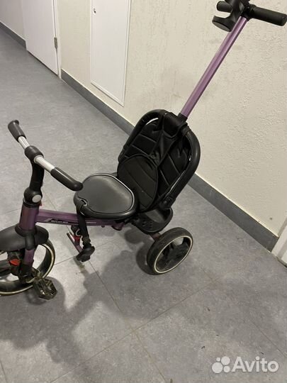 3х колесный велосипед с ручкой детский