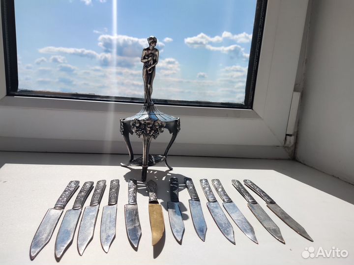 Подставка для ножей 1882 -93 год B.Buch. Warszawa