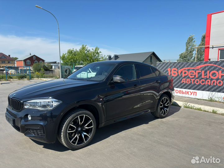 BMW X6 3.0 AT, 2017, 92 350 км