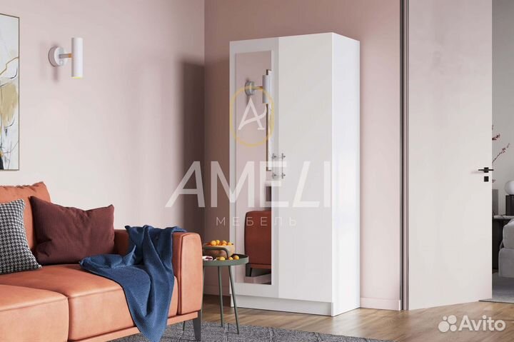 Шкаф с зеркалом в комнату