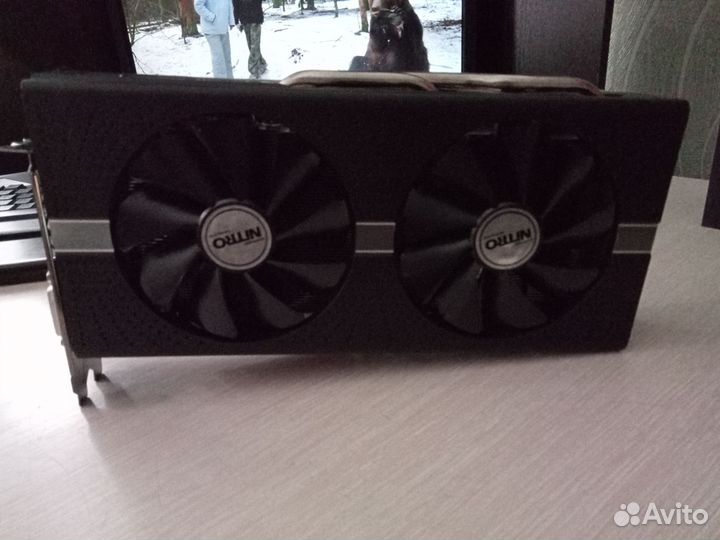Видеокарта rx580 8gb