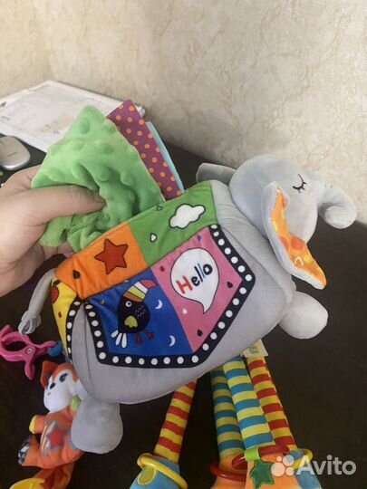 Детские игрушки до 1 года пакетом