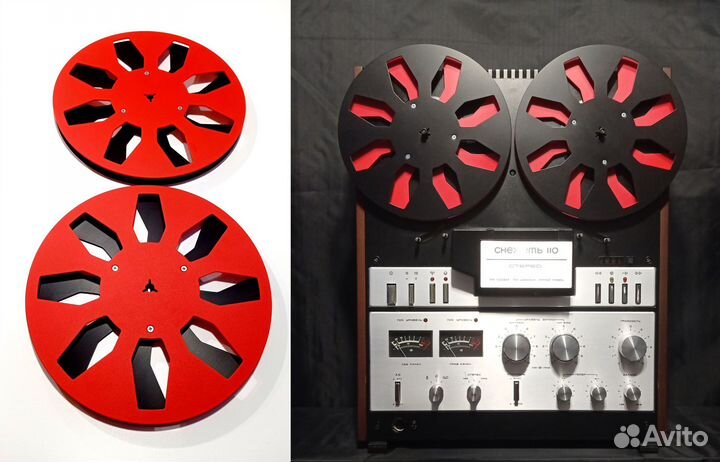 Катушки 22 см, цветные