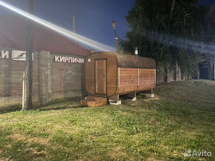 Баня бочка