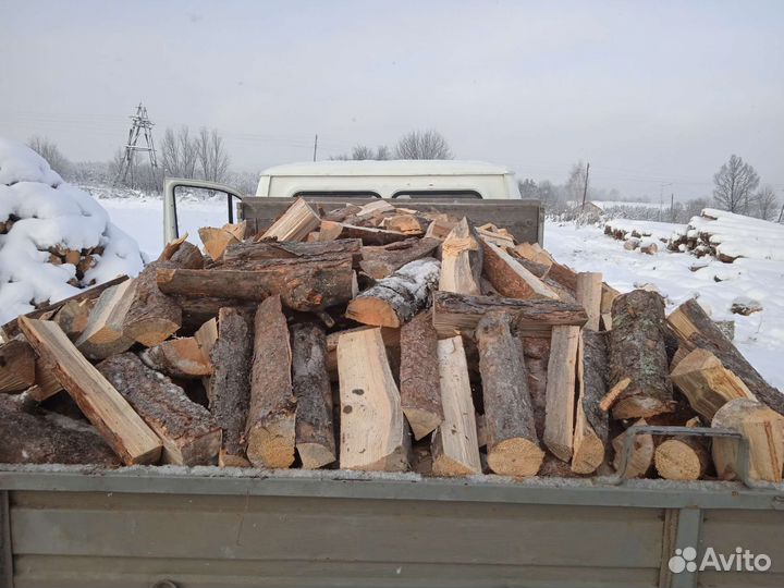 Продажа колотых дров