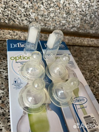 Бутылочки для кормления avent, dr. brown's
