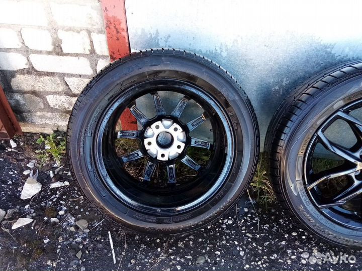 Литые диски с колесами r16