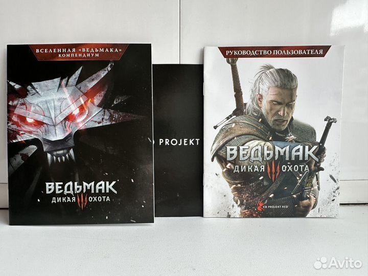 Игра: ведьмак 3 ps4 + стилбук + карта: диск