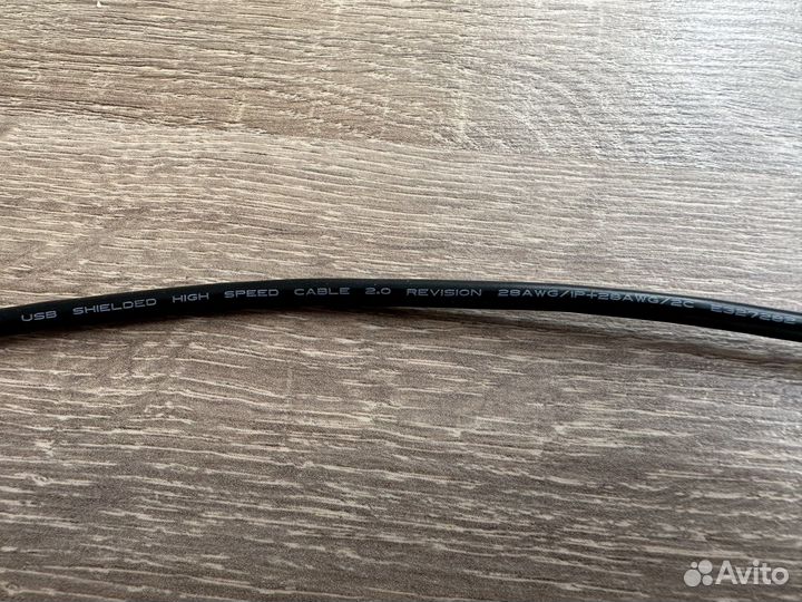 Кабель USB2.0 USB A(m) - USB B(m), 2 метра