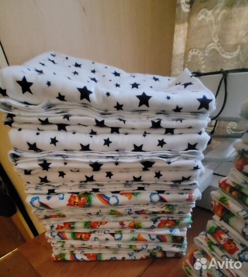 Пеленки фланелевые новые