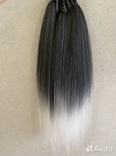 Хвост из канекалона. Афрохвост